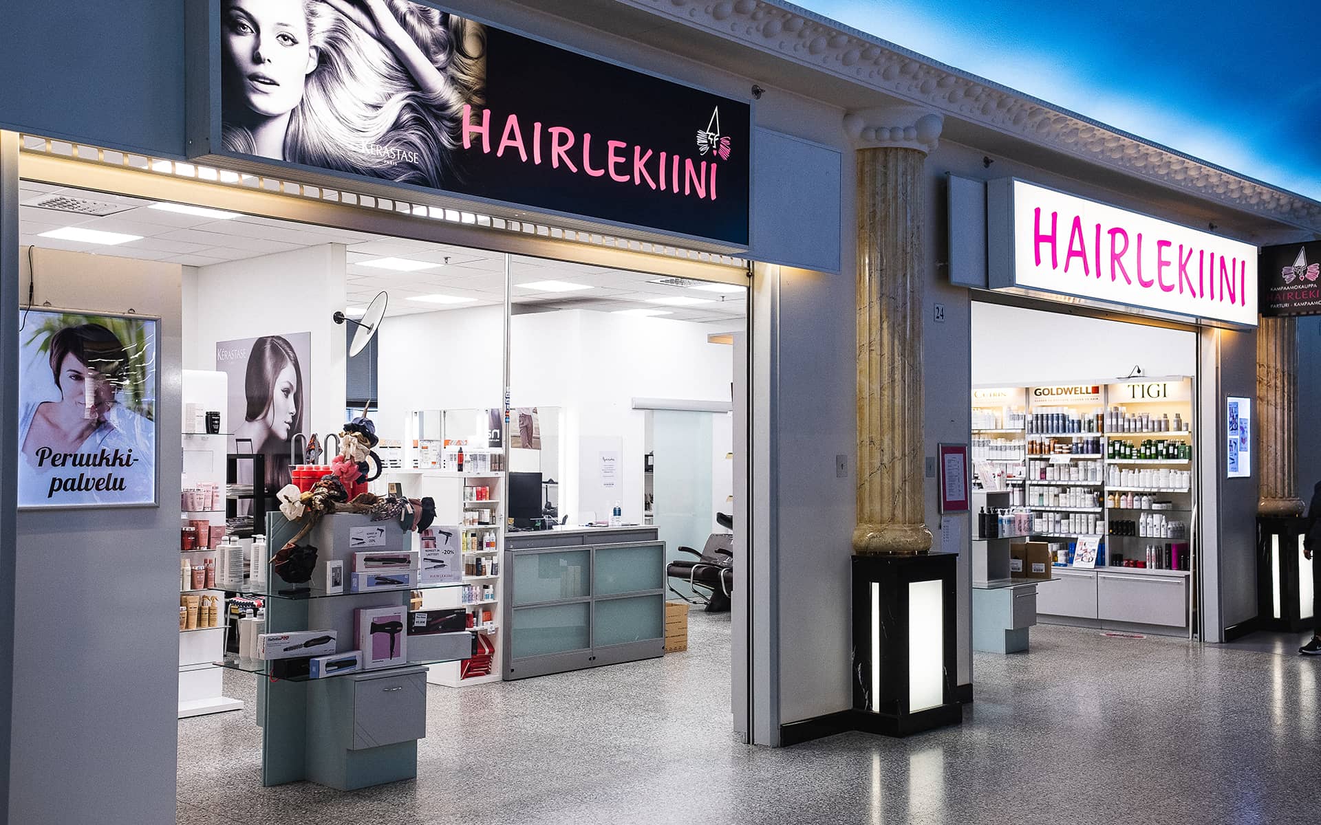 Hairlekiini | Kauppakeskus Rinteenkulma