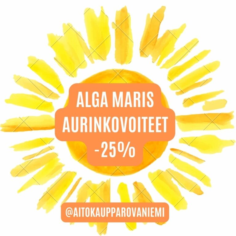 Alga Maris aurinkovoiteet -25%