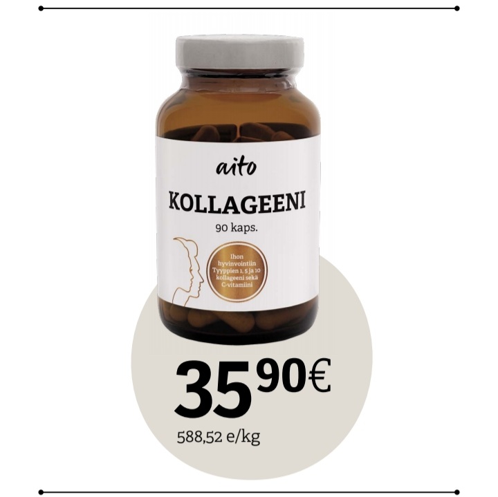 Tutkitusti tehokas tuote ihon, hiusten ja kynsien hyvinvointiin!