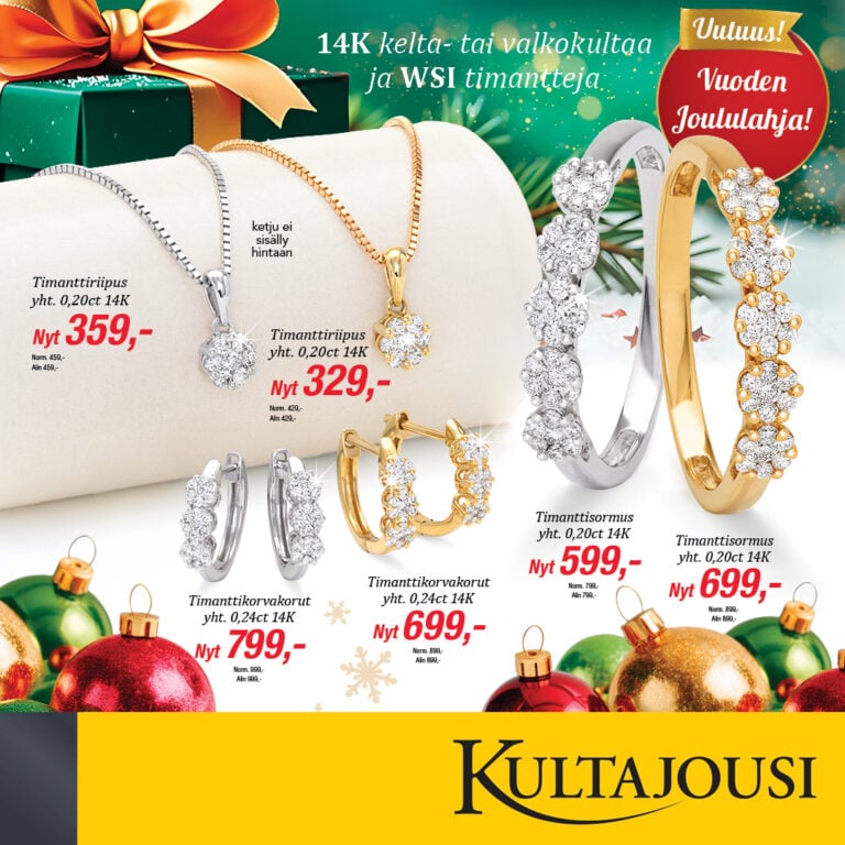 Kultajousen Vuoden Joululahja!